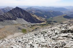 The long view down the valley of hyndman creek [sat aug 17 13:09:35 mdt 2024]